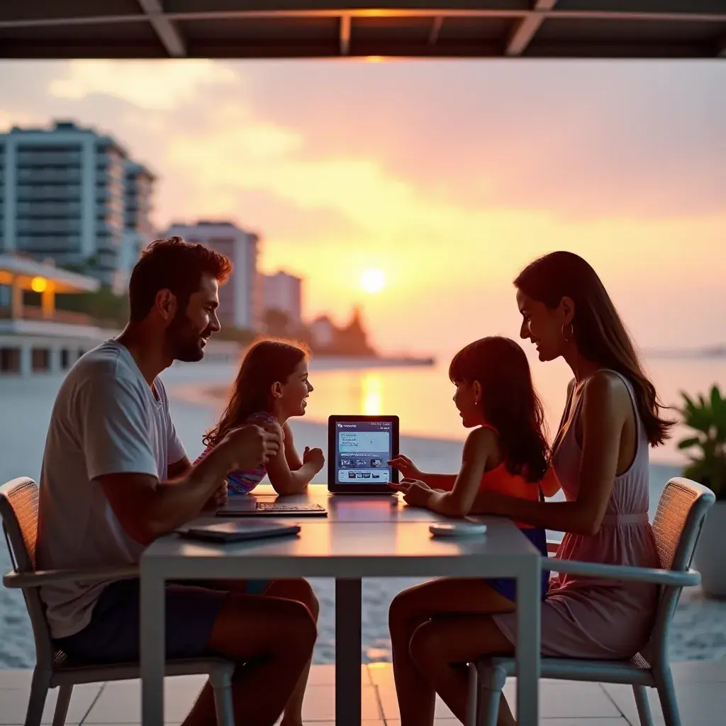 Modern office environment